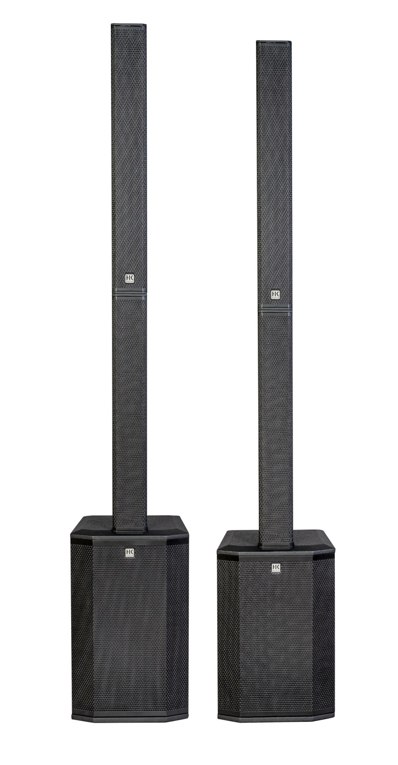 HK Audio Polar 12 MK2 BK Power Bundle – Kompaktes PA-System